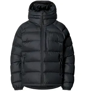 Comparateur de prix : Haglofs Haglöfs - Women's Rosson Down Hood - Doudoune taille L, noir