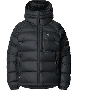 Comparateur de prix : Haglöfs Rosson Down Hood - Doudoune femme True Black XL