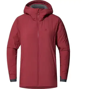 Comparateur de prix : Haglofs Haglöfs - Women's Mimic Alert Hood - Veste synthétique taille XS, rouge