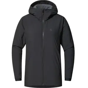 Comparateur de prix : Haglofs Haglöfs - Women's Mimic Alert Hood - Veste synthétique taille M, gris/noir