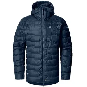 Comparateur de prix : Haglofs Haglöfs ROC Flash Down Hood - Doudoune homme Tarn Blue XL