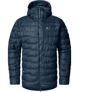 Comparateur de prix : Haglofs Haglöfs ROC Flash Down Hood - Doudoune homme Tarn Blue L