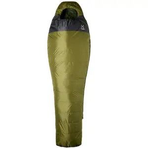 Comparateur de prix : Haglöfs Scand Down -5 - Sac de couchage Olive Green / Magnetite 200 cm - Ouverture gauche