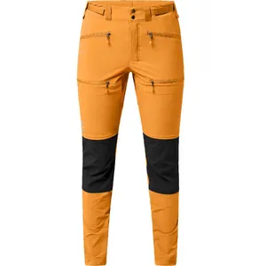 Haglöfs Rugged Slim Pant Women - Pantalon randonnée femme Desert Yellow / True Black 38 pas cher