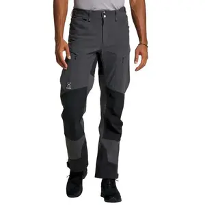 Haglofs Haglöfs Rugged Standard Pant - Pantalon randonnée homme Magnetite / True Black 54