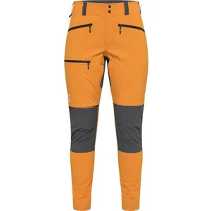 Haglofs Haglöfs Mid Slim Pant - Pantalon randonnée femme Desert Yellow / Magnetite 40 - Regular pas cher