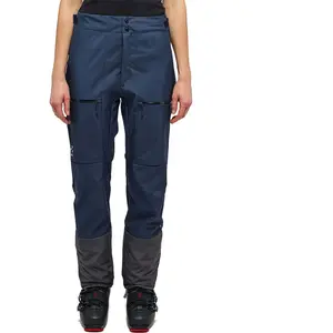 Haglofs Haglöfs L.I.M Hybrid Touring Pant - Pantalon ski de randonnée femme Tarn Blue M pas cher