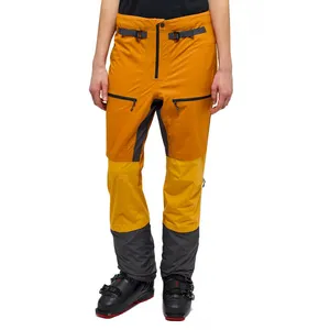 Comparateur de prix : Haglofs Haglöfs L.I.M Touring Proof Pant - Pantalon ski de randonnée femme Sunny Yellow / Desert Yellow S