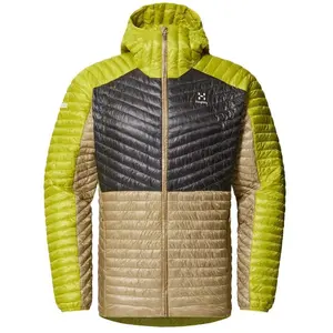 Haglofs Haglöfs L.I.M Mimic Hood - Doudoune homme Sand / Aurora S pas cher