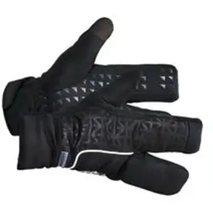 Comparateur de prix : Gants Craft siberian 2.0 split finger Noir L CO1906571-999000