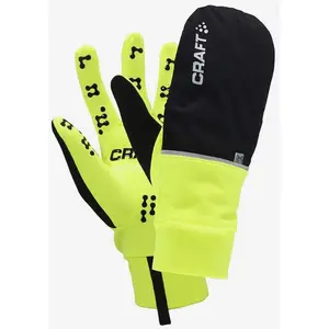 Gants Craft Hybrid Weather vert noir - XXS pas cher