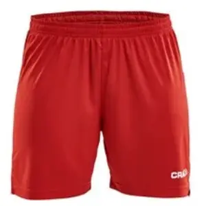 Short femme Craft squad solid Rouge XS C1905576-1430 pas cher