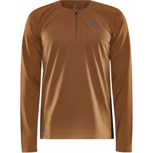 Craft Pro Trail Wind Top De Course Hommes - Marron, Taille S pas cher