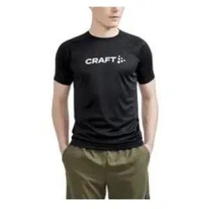 Comparateur de prix : Craft Core Essence Logo Maillot De Course Hommes - Noir, Taille S
