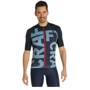 Maillot Craft ADV Endur Graphic manche courte noir bleu - L pas cher