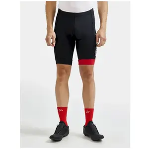 Comparateur de prix : Craft Core Endurance Shorts - Cuissard vélo homme Black / Bright Red XL
