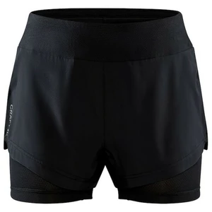 Craft ADV Essence 2in1 Short De Running Femmes - Noir, Taille XL pas cher