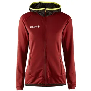 Comparateur de prix : Craft Veste de survêtement full zip femme Extend rouge 4