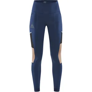 Craft Pro Trail Collant Tight Femmes - Bleu , Marron, Taille L pas cher