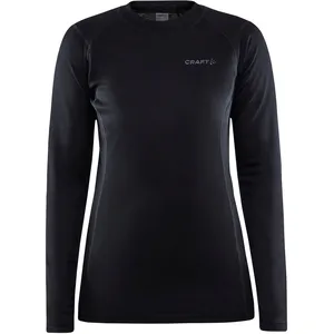 Craft Core Warm Baselayer Haut Manches Longues Femmes - Noir, Taille XXL pas cher