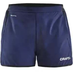 Short Craft Pro Control Impact bleu marine femme - L pas cher