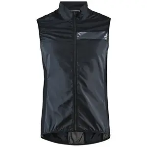 Comparateur de prix : Craft - Essence Light Wind Vest - Gilet coupe-vent taille L, noir/bleu