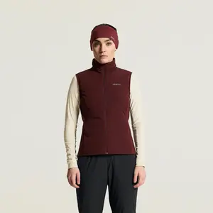 Craft ADV Essence Gilets de course Femmes - rouge, Taille XS pas cher