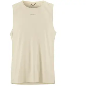 Craft - Débardeur de trail stretch et ultra léger - Pro Trail Singlet 2 M Plaster pour Homme - Taille L - Beige