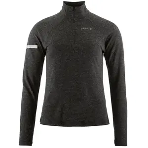 Craft ADV SUBZ Wool 3 Maillot De Course Femmes - Gris Foncé, Taille S pas cher