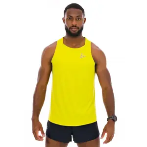 Craft Pro Hypervent Maillot De Course Hommes - Jaune Lemon, Taille XL pas cher