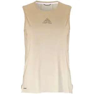 Craft Pro Trail Singlet 2 Débardeur Tank Top Femmes - Beige, Taille XL pas cher