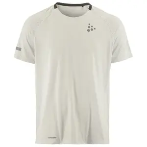 Craft Pro Hypervent Tee Maillot De Course Hommes - Gris, Taille XXL pas cher