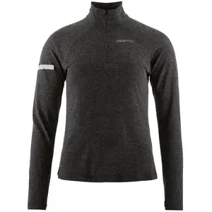 Craft ADV SUBZ Wool 3 Maillot De Course Femmes - Gris Foncé, Taille M pas cher