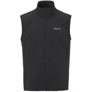 Craft ADV Essence Warm 2 Gilets De Course Hommes - Noir, Taille S pas cher