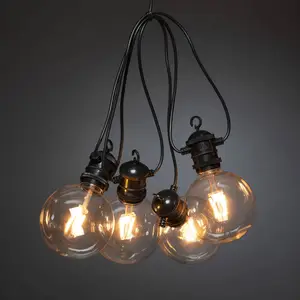 Comparateur de prix : Konstsmide Christmas Extension de guirlande Globe 24V brasserie