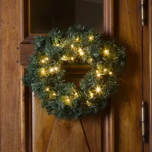 Konstsmide, 2754-800 Couronne d'épicéa LED avec capteur de lumière et ...Vendu paramazon