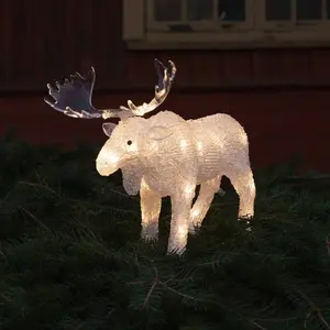 Comparateur de prix : Konstsmide 6225-103 Acryl-Figur Élan Blanc Chaud Led Blanc Chaud