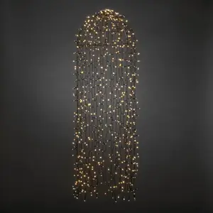 Konstsmide 3917-700 décoration de Noël, Plastique PVC, Noir pas cher