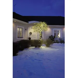 Konstsmide 3609-110 Guirlande 20 Micro LED Blanc Chaud + Câble Noir 24 VVendu paramazon
