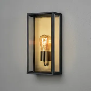 Comparateur de prix : Konstsmide Applique d'extérieur Carpi, noir, largeur 20,5cm