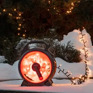 Konstsmide 3842-800 décoration de Noël, Plastique PVC, Black/RedVendu paramazon