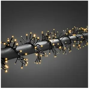 Konstsmide 3866-800 Guirlande Lumineuse touffes, Plastique, Couleur Ambre, 2016 LEDs pas cher