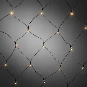 Konstsmide Filet Lumineux Pour L'extérieur À Piles 40 Led Avec Capteur Minuteur pas cher