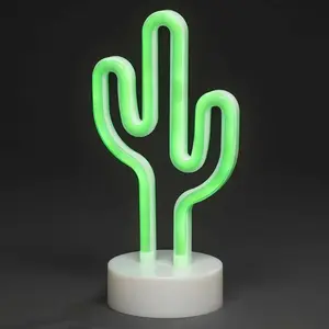 Comparateur de prix : Konstsmide Season Lampe décorative LED Cactus, fonctionnant sur pile