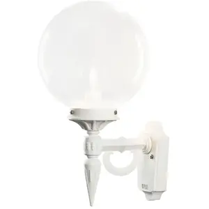 Comparateur de prix : Orion Applique murale d'extérieur classique blanche, IP23 - Konstsmide