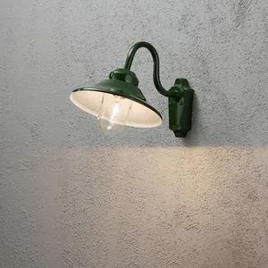 Comparateur de prix : Konstsmide Vega Applique Murale D'extérieur Classic Dome Down - Vert, Ip23