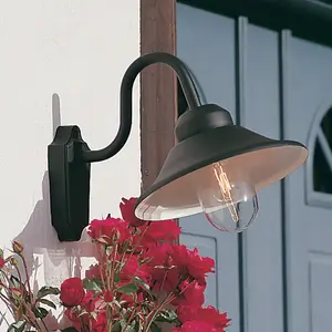 Comparateur de prix : Applique Murale Vega Retro en Aluminium KONSTSMIDE  Métal / Verre