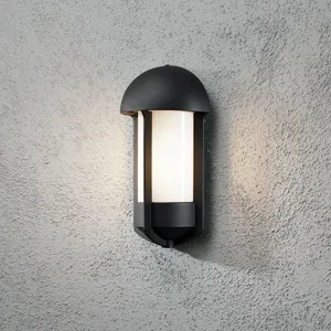 Comparateur de prix : Tyr Applique murale extérieure classique noire mate, IP23 - Konstsmide