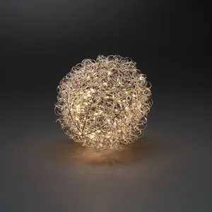 Konstsmide Christmas Lampe décorative LED Drahtball, Ø 25cm, 80 LEDs pas cher