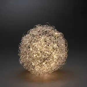 Konstsmide Christmas Lampe décorative LED Drahtball, Ø 30cm, 160 LEDs